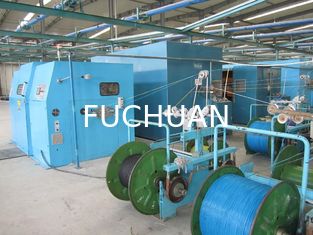 Touch Screen Interface Copper Wire Twisting Machine , Cable Wire Buncher Machine