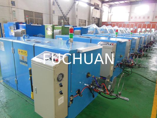 Tiny Copper Wire Twisting Machine Sky Blue Shaft Dia 400mm Bobbin Equipment