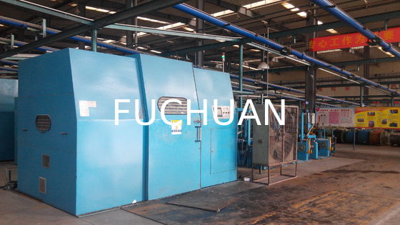400 Tube Silver Jacketed Copper Wire Bunching Machine Twisting 30Kw Low Noise