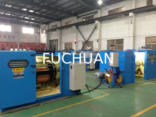 Electromagnetic Brake Copper Wire Bunching Machine 0.41 0.52 0.64mm Wire Diameter