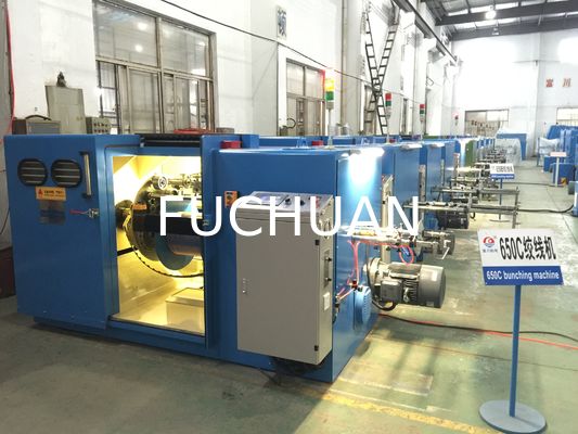 Double Twist Buncher Pay Off Machine Bobbin Max Diameter 250mm Equipment