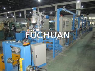 Flexible Wire Extruder Machine , Sheathed Wire Cable Extrusion Machine