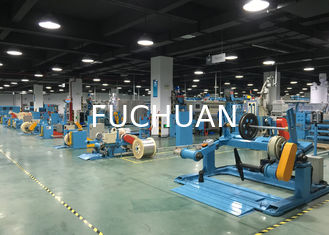 Fuchuan Electrical Wire PU Extrusion Line Tension Pay Off 90mm Screw Dia
