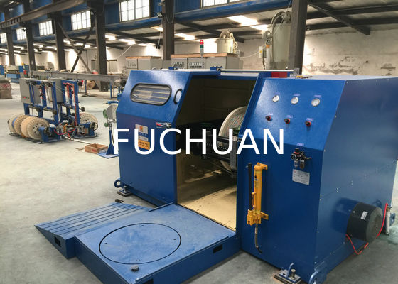 Fuchuan Copper Wire Frame Single Twist Machine Cable Laying 500Rpm Max Speed