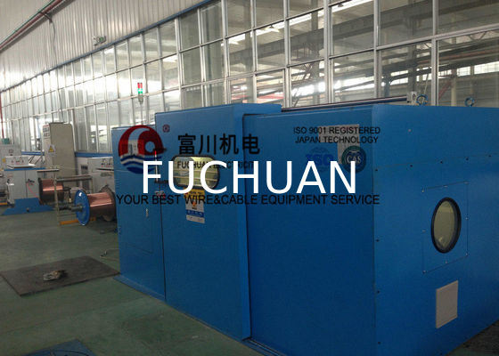 Tinned Wire Double Twist Bunching Machine Twisting Machinery Conductor
