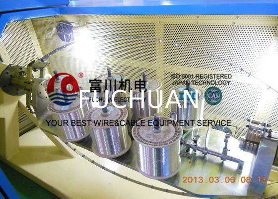 High Productivity Copper Wire Bunching Machine Twist 19 Pcs Wires One Time