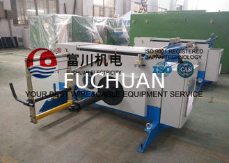 630 Active Double Shaft Pay Off Machine For Double Twist Buncher 1.5kw Sky Blue