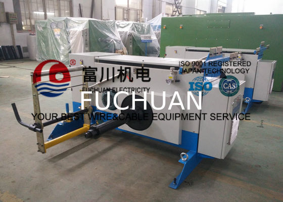 Active Double Shaft Pay Off Machine Double Twist Buncher 1.5kw Sky Blue 630