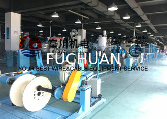 Extruding PVC PE Wire Extrusion Machine Easy Operation Wire Stranding Machine