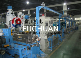 Automobile Wire / Plastic Insulating Wire Extrusion Machine With Screw Dia 60mm