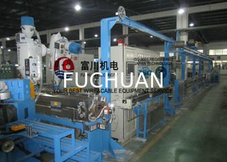 Fuchuan Low Smoking  Extruder Machine With Screw Dia 70mm For Wire Dia 1.5-12mm