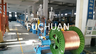 FC-70+45 Automotive  Wire Screw Extruder Machine 500M/min for 1-6 square meter