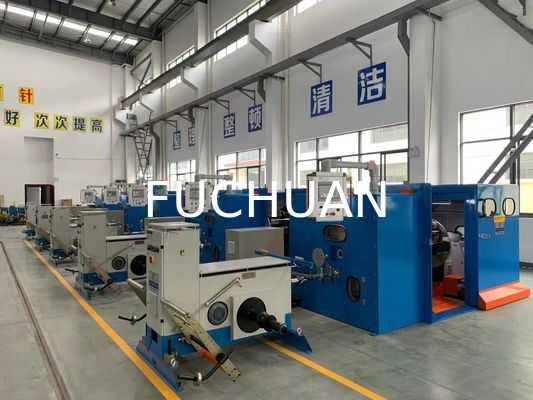 Dual Voltage Control Copper Wire Bunching Machine High Speed Twisting Interweaving
