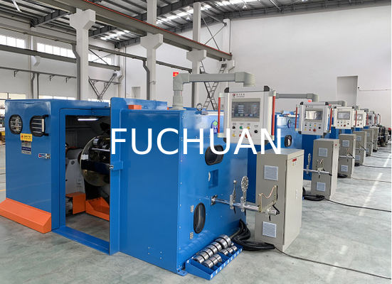 Wire Double Twisting Machine Copper Cable Buncher Fuchuan High Speed Bunching