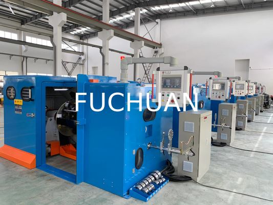 7.5KW Power Automatic Copper Wire Bunching Machine Interlacing 100m min Speed