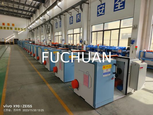 PLC HMI Inverter Control Cable Twisting Machine 7.5-11kw Main Machine Power