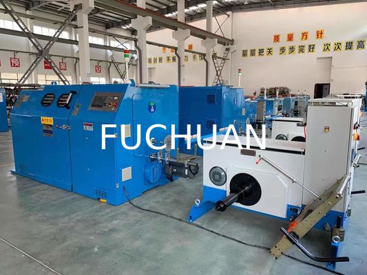Fast Speed 4500KG Copper Wire Bunching Machine 0.2-1.04mm Diameter Wire Production
