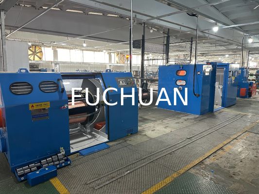 Interweaving Automatic 100-350kg h Copper Wire Bunching Machine 100m min Speed