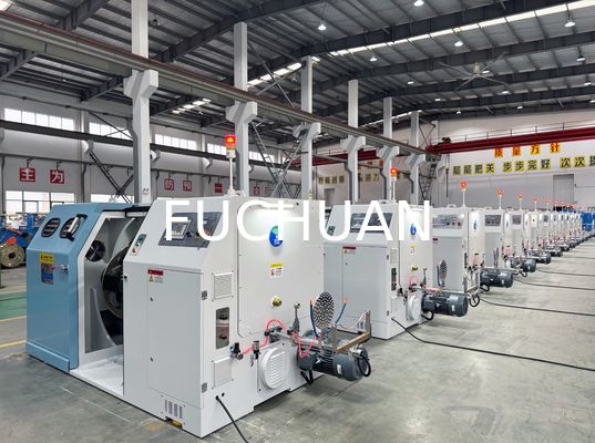 7.5KW Copper Wire Bunching Machine Wire Diameter 0.2-1.04mm 4500KG Load Capacity