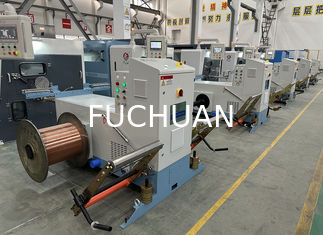 Advanced Electronic Pitches Double Twist Buncher Stranding Machine For Fit Wire