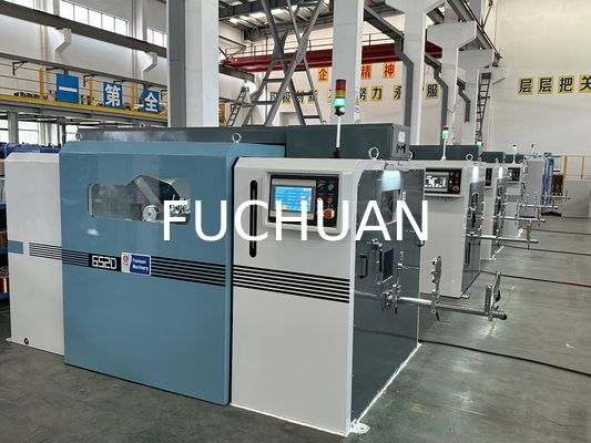 Tinned Wire Stranding Copper Wire 630 Double Twist Bunching Machine Fuchuan