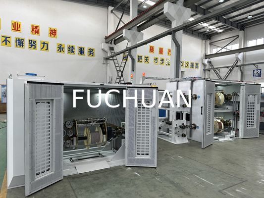 Copper 0.8-2.8mm Cable Core Wire Double Twist Bunching Machine Buncher Twisting Winding