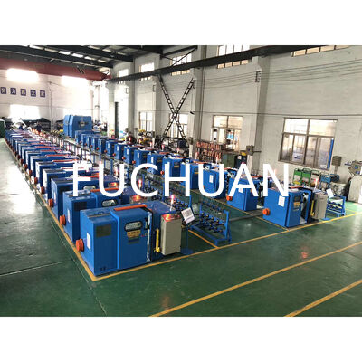 Max Cross Section 50mm2 Copper Wire Bunching Machine Designed with Air Cooling System and Touch Screen Operation Mode Ensuring Wire Processing