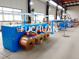 Touch Screen Operation Copper Wire Tinning Machine / Induction Annealing Machine