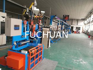 Fast Electric Wire Making Machine / Sky Blue Cable Extrusion Machine