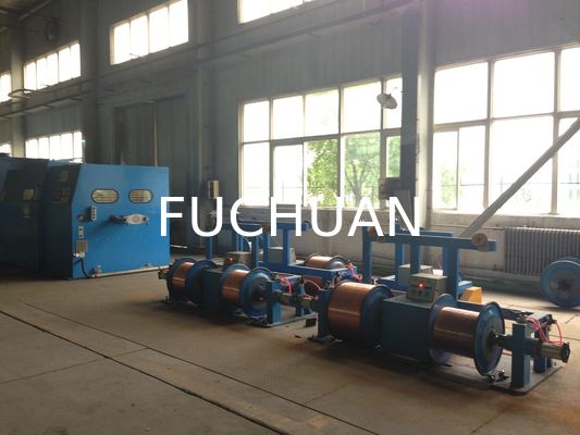 Fuchuan High Speed Double Twist Buncher Wire Bunching Machine Bare Copper Tinned Wires