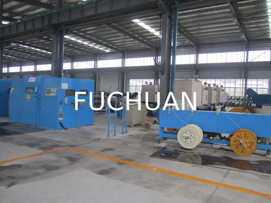 Double Twist Buncher Bare Copper Wire Bunching Machine Twister Computer Control