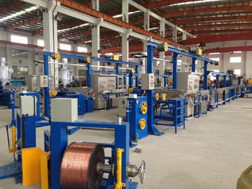 PVC ,SR - PVC Plastic Extrusion Machinery Insulating Wire Extruder Line