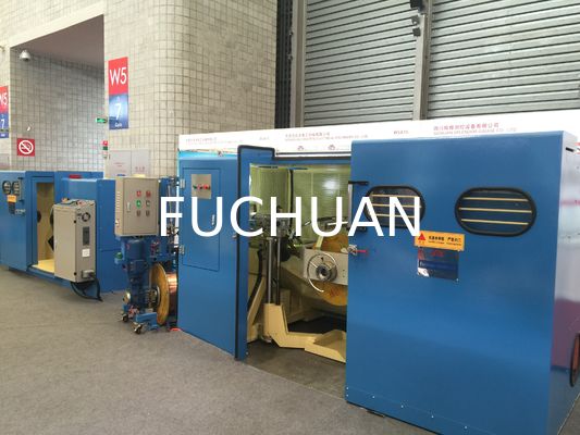 FUCHUAN 4000 Twist Copper Wire Bunching Machine Touch Screen Operation 19 Pcs