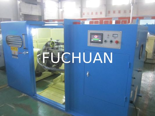 Silver Jacketed Wire Double Twist Bunching Machine Touch Screen Operation