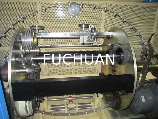 Silver Jacketed Wire Double Twist Bunching Machine Touch Screen Operation