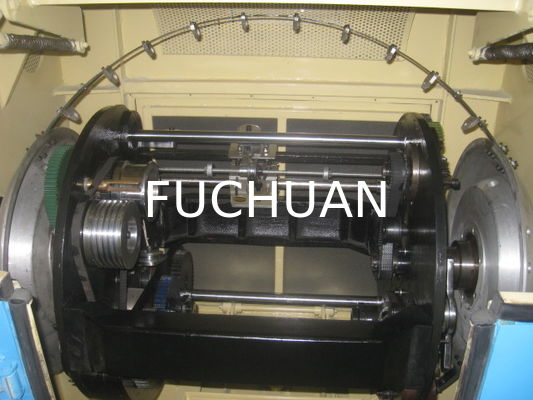 7.5Kw Wire Twisting Machine FUCHUAN 2.5Kgf Sky Blue Wire Buncher Equipment