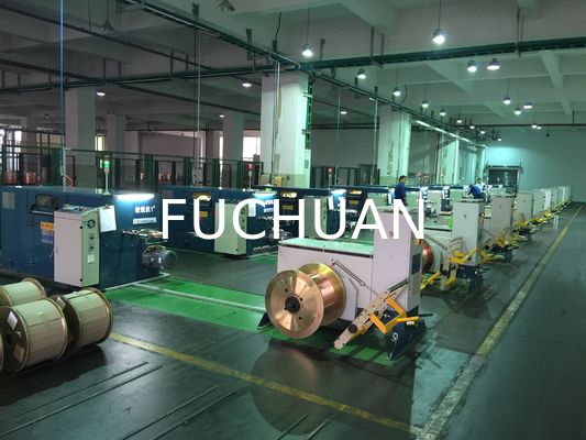 Copper Wire Double Twist Bunching Machine Multiple Drawing Bobbins Active Pay Off