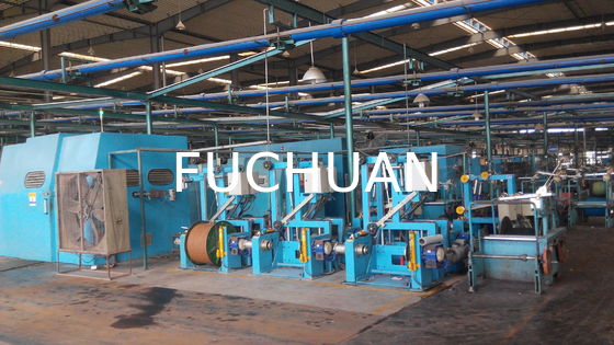 400 Tube Silver Jacketed Copper Wire Bunching Machine Twisting 30Kw Low Noise