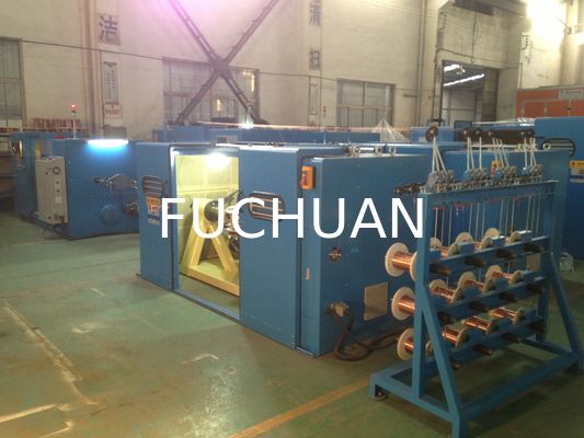 0.64mm Copper Wire Bunching Machine 7.5Kw Take Up Motor Power Equipment
