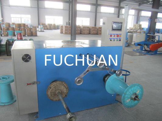 Double Twist Buncher Copper Wire Take Up Machine 1600mm Bobbin Equipment