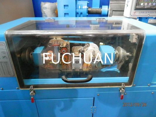 Back Twist Copper Wire Double Twist Bunching Machine 3.7Kw Alloy Wire Twister