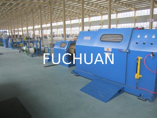 Sky Blue Frame Single Twist Machine 1.0mm - 6.0mm Copper Core Wire Equipment