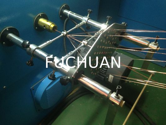 Electromagnetic Brake Copper Wire Bunching Machine 0.41 0.52 0.64mm Wire Diameter