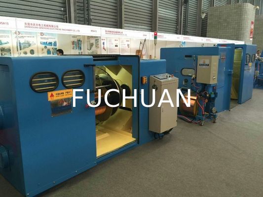 630 Bobbin Low Noise Copper Wire Bunching Machine Equipment 19 Pcs 0.41 Wire