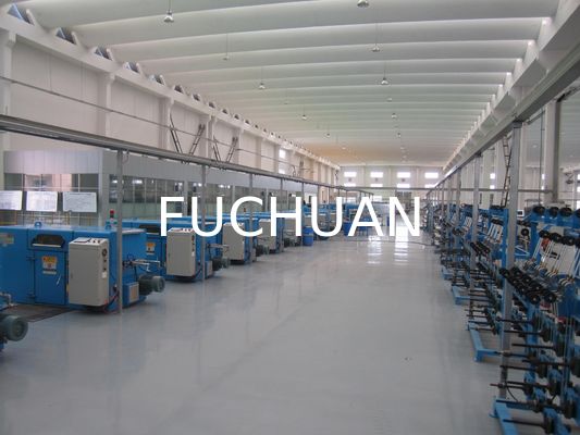 Blue Normal Wire Twisting Machine Double Twist Bunched Copper Wire Pay Off