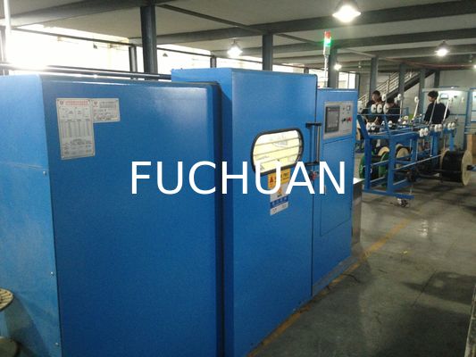 Sky Blue Double Twist Copper Wire Bunching Machine Equipment 630mm Diameter