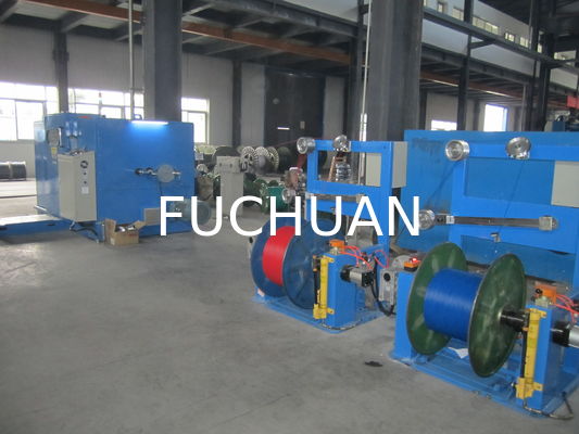 Standard Double Copper Wire Twisting Machine Bunching Diameter 630mm Touch Screen Operation
