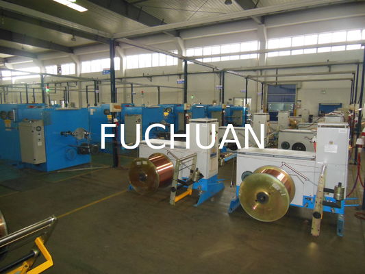 Double Twist Copper Wire Bunching Machine FUCHUAN Automatic Buncher Equipment