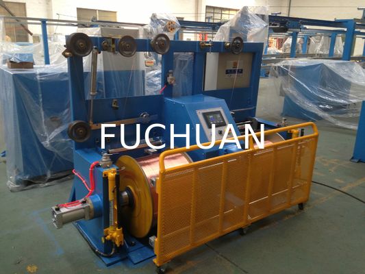 Core Wire Rewinding Machine 400 Bobbin 250m min Left Hand Direction Equipment