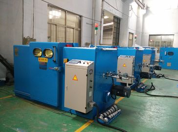 PLC Control Bare Copper Wire Twisting Machine Magnetic Tension Pay Off